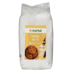 Farine de riz bio en sachet de 500 g