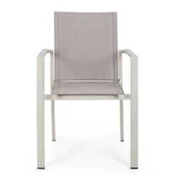 Fauteuil en aluminum Bizzotto Konnor Rastin