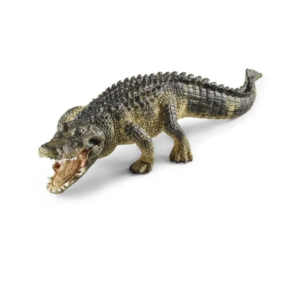 Figurine Alligator Série Animaux Sauvages 19x5,9x3,7 cm