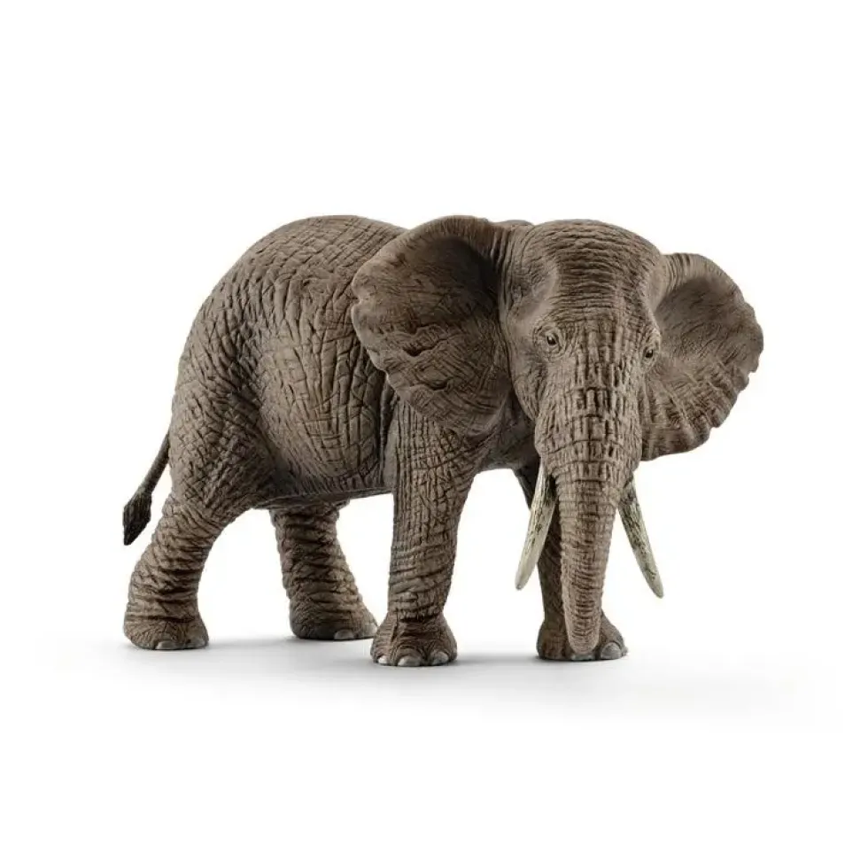 Figurine Eléphante d’Afrique Série Animaux sauvages 14,6x7,5x9,1 cm