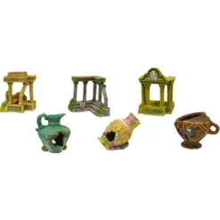 Figurines aqua ruine