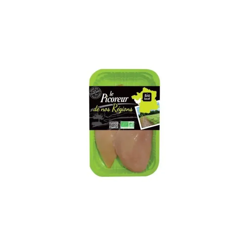 Filet de poulet noir 100% Bio (prix au kilo)