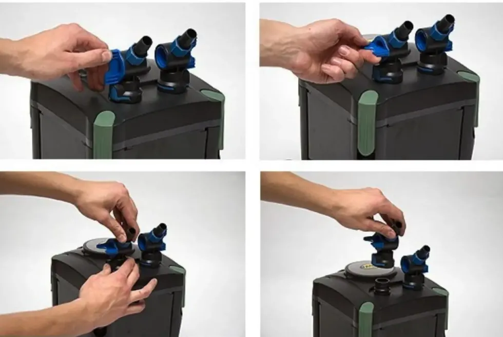 Filtre aquarium grande capacité pour 600L - AQUA NOVA modèle NCF-1500