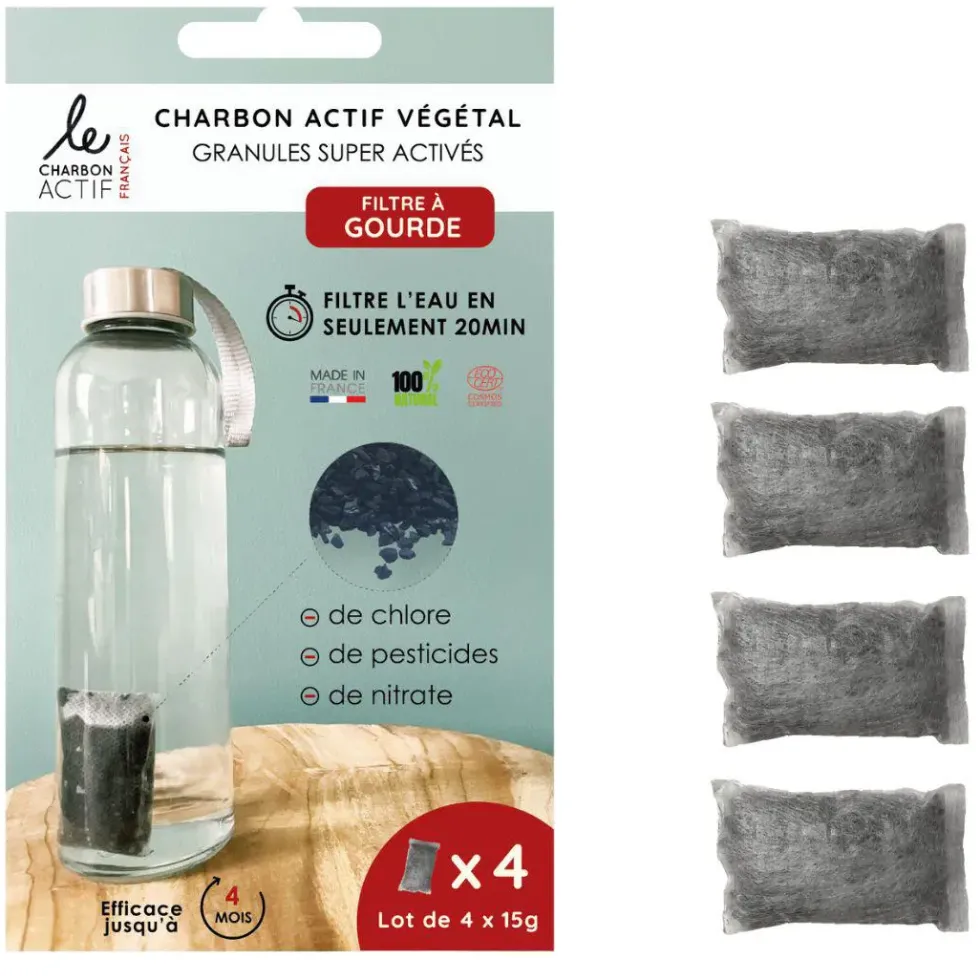 Filtres à gourde - lot de 4