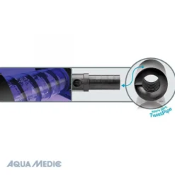 Filtre UV aquarium, efficacité maximale, AQUA MEDIC Helix Max 2.0 - 18W