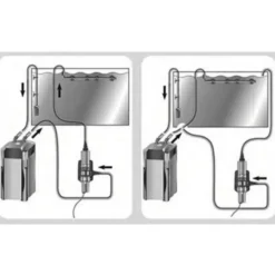 Filtre UV aquarium, efficacité maximale, AQUA MEDIC Helix Max 2.0 - 18W