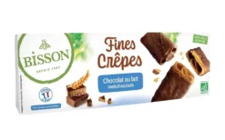 Fines crêpes chocolat lait bio Bisson - 90 g