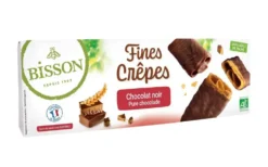 Fines crêpes chocolat noir bio Bisson - 90 g