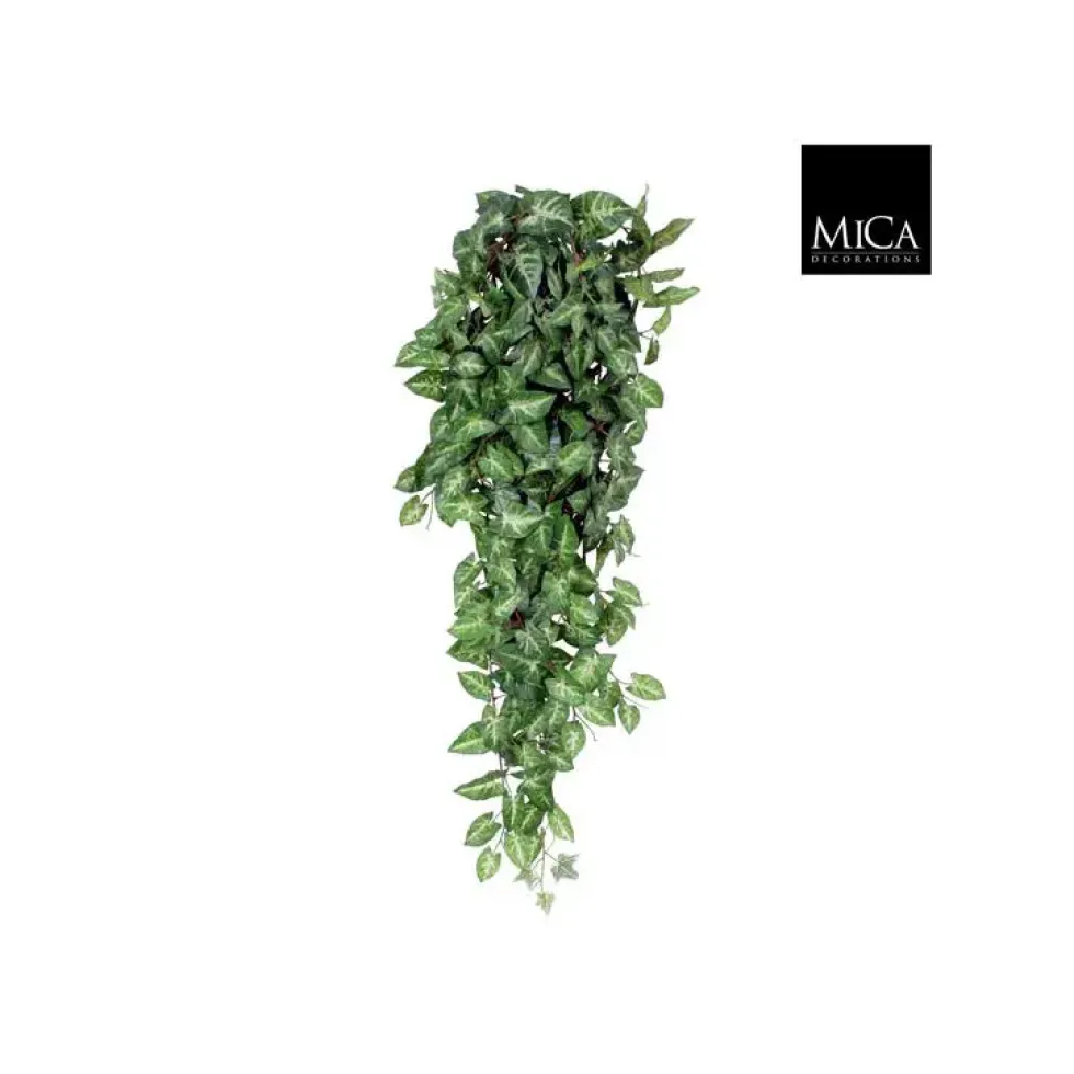 Fittonia artificiel vert en chute 80x30x15 cm
