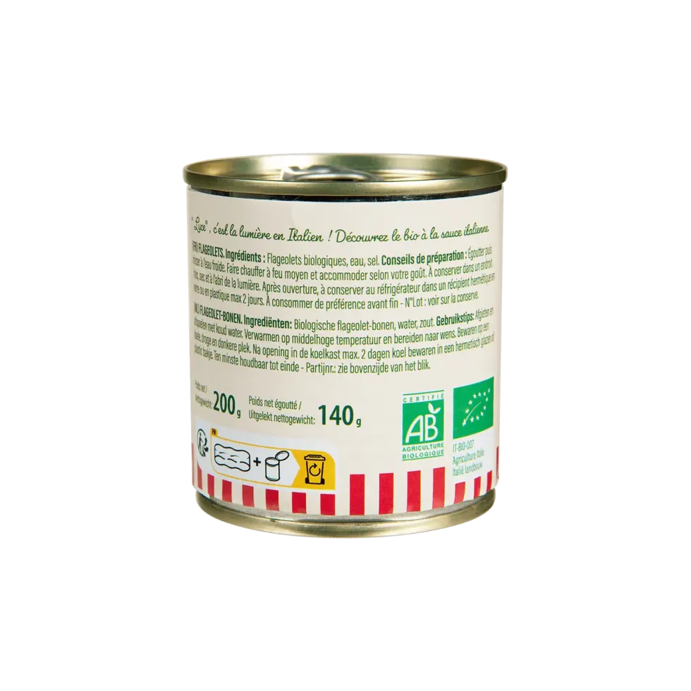 Flageolets bio Luce - 3 x 200 g