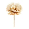 Fleur en mousse brun et blanc - Ø 25 x H 77 cm