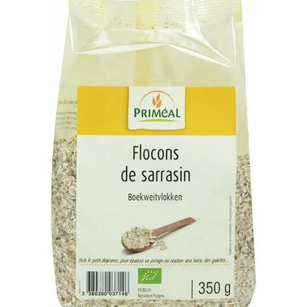 Flocons de sarrasin bio en sachet de 350 g