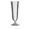 Flûte à champagne en verre transparent Ana - 13,5 cl