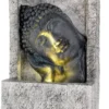Fontaine bouddha à LED Kaemingk - 13,5 x 28 x 40 cm