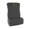 Fontaine murale en pierre reconstituée coloris anthracite Hairie Grandon - 100 cm