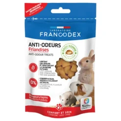 Friandises anti odeurs pour rongeur en sachet de 50 g