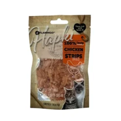 Friandises pour chat Hapki lamelles de poulet Flamingo - 50 g