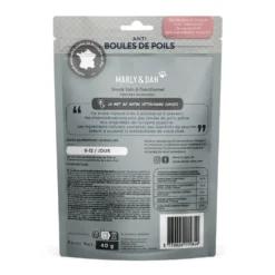 Friandises pour chat tendres bouchées boules de poils Marly & Dan - 40 g