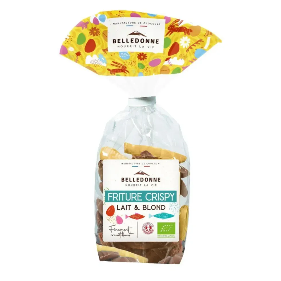 Friture croustillante lait & blond bio Belledonne - 120 g