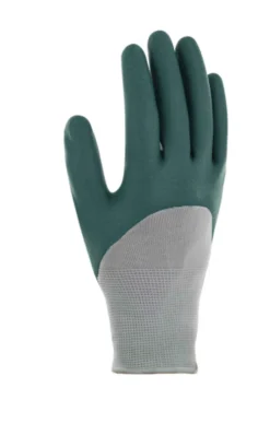 Gant de jardinage plantation coloris vert foncé