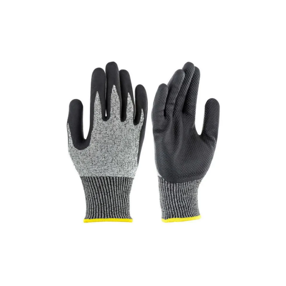 Gants de jardinage Anticut coloris gris