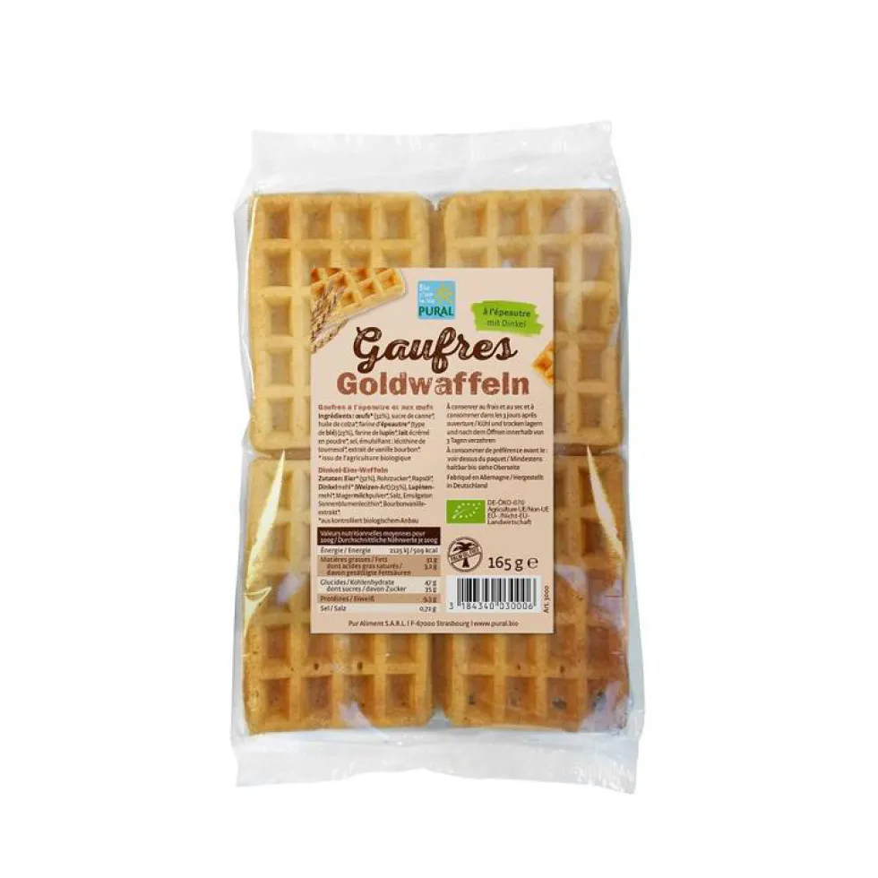 Gaufres à l’épeautre sachet 165g