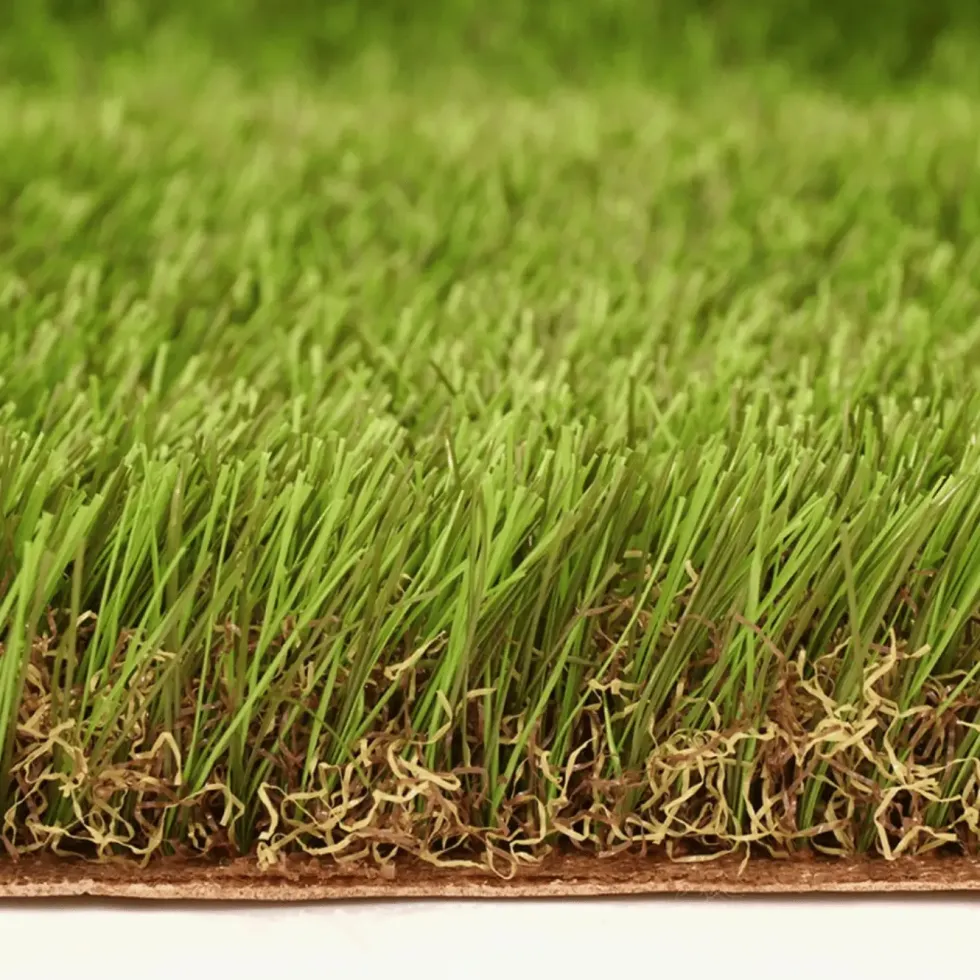 Gazon synthétique en polypropylène vert en rouleau Exelgreen Natura 38 mm - 200 x 500 cm