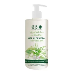 Gel Aloe Vera bio 98% Flacon pompe 500 ml blanc