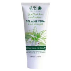 Gel Aloe Vera bio 98% Tube 200 ml blanc