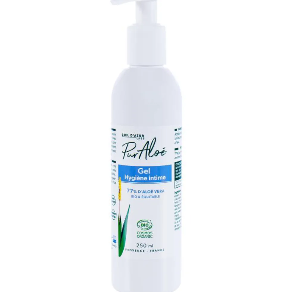 Gel Hygiène intime bio 77% Pur aloe - 250 ml