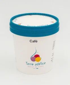 Glace café Terre Adélice - Pot de 120 ml