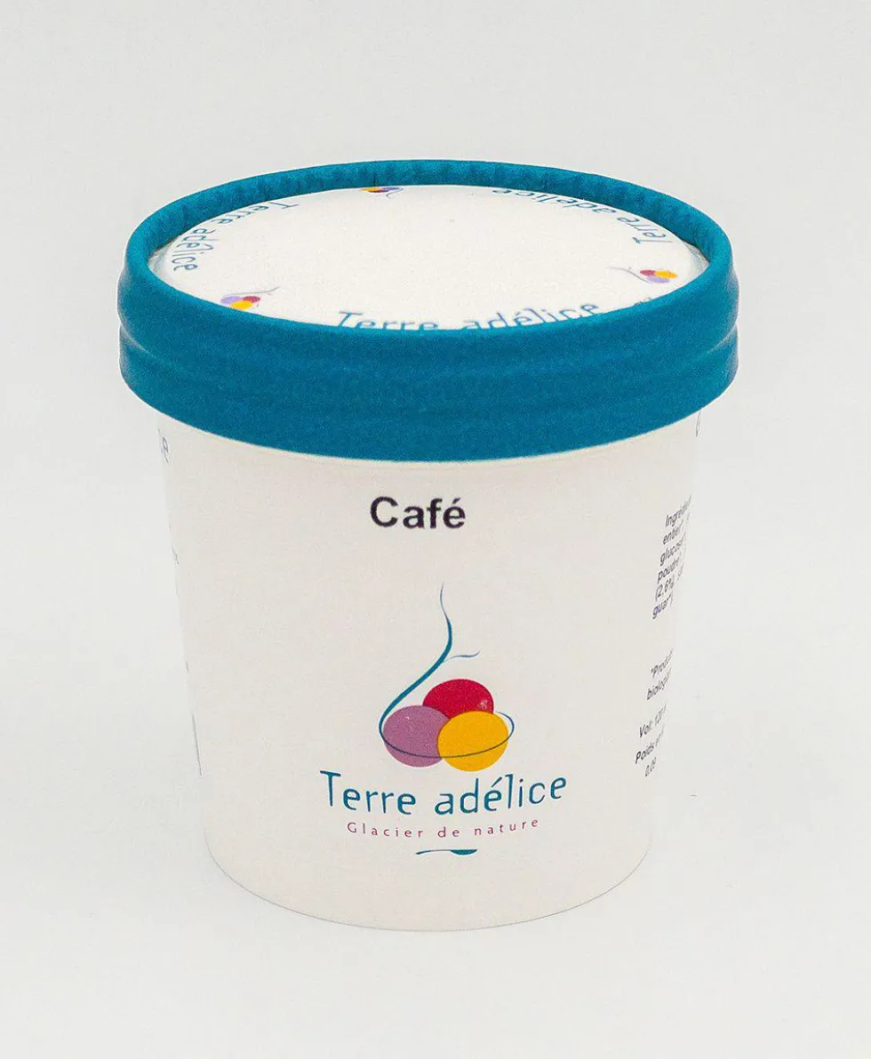 Glace café Terre Adélice - Pot de 120 ml