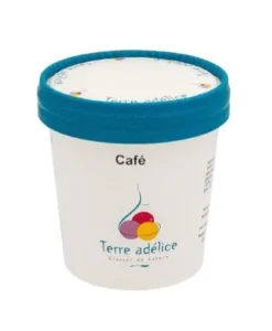 Glace café Terre Adélice - Pot de 120 ml