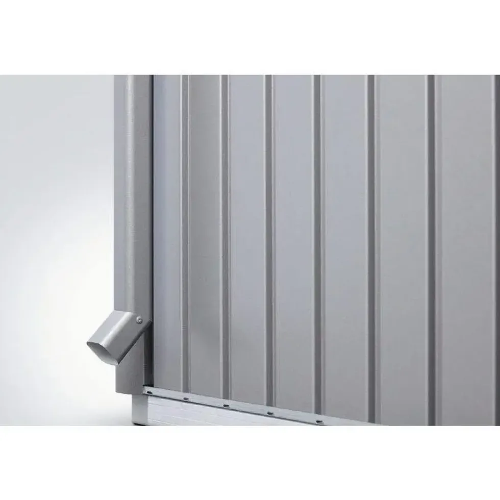 Gouttière pour abri Highline coloris gris anthracite Biohort® - 204 cm