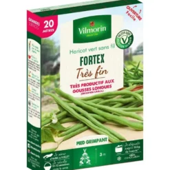 Graines de haricot sans fil Fortex très fin Vilmorin - graines à semer