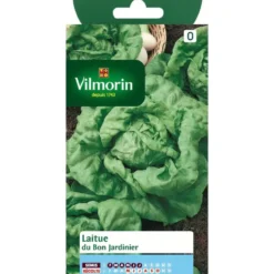 Graines de laitue du bon jardinier Vilmorin - graines à semer