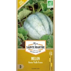 Graines de melon ancien vieille France bio Ferme de Sainte Marthe - graines à semer