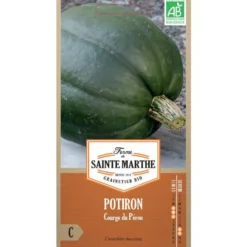 Graines de Potiron courge du Pérou bio Ferme de Sainte Marthe - graines à semer