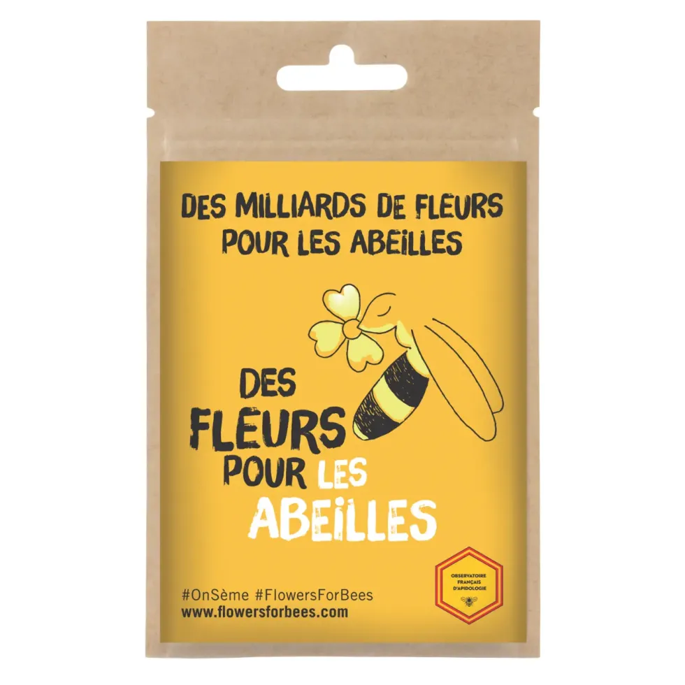 Graines Des fleurs pour les abeilles - sachet de 6 m²