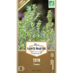 Graines de thym commun bio Ferme de Sainte Marthe - graines à semer
