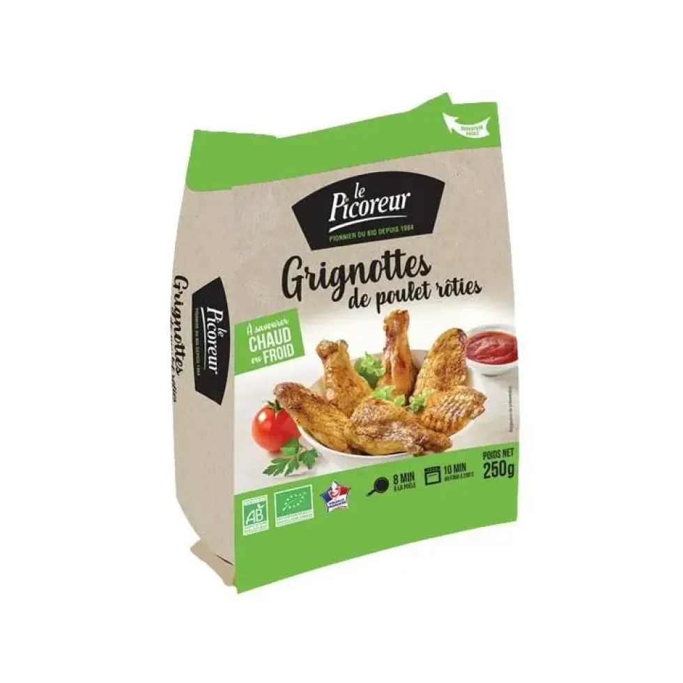 Grignote de poulet rôti Le picoreur - 250 g