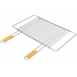 Grille coulissante en acier chromé - 51 x 37 cm