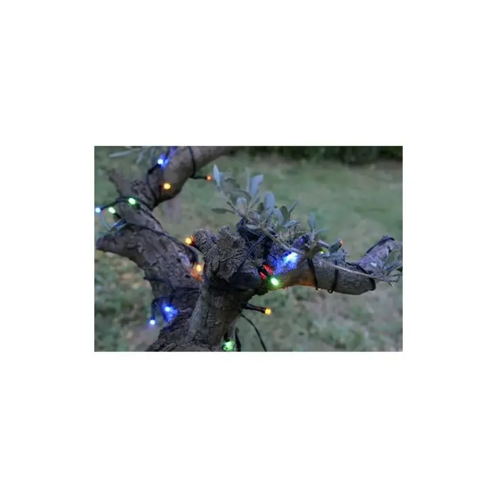Guirlande solaire animée 48 LED - 5 m