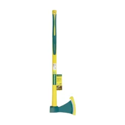Hache tout usage à manche novagrip verte/jaune Leborgne - 1,5 kg
