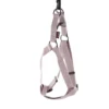 Harnais baudrier réglable gris pour chien - 2x50/70 cm