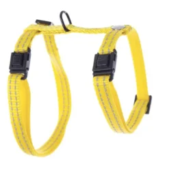 Harnais Flash pour chat coloris jaune