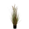Herbe artificielle panache Dogtail en pot coloris vert - 150 cm