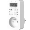 Horloge et prise easy set timer coloris blanc - 16 A x 230 V