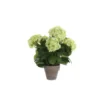 Hortensia beige fleur artificielle en pot Stan gris H 45 x Ø 45 cm cm