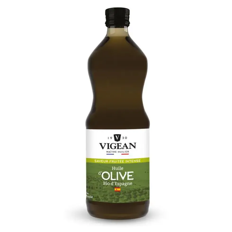 Huile d'olive d'Espagne fruitée 1 L VIGEAN